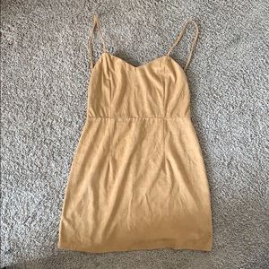Tan dress